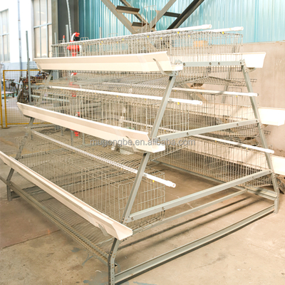 Modern Design Hot Dip Galvanized Egg Laying Hens Battery Layer Automatic Chicken Cages for Poultry Farming